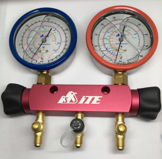 Hovedbilde Manometersett R410 og R32
